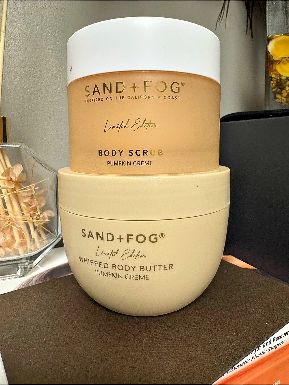 SAND + FOG Limited Edition Pumpkin Crème Body Scrub & Whipped Body Butter